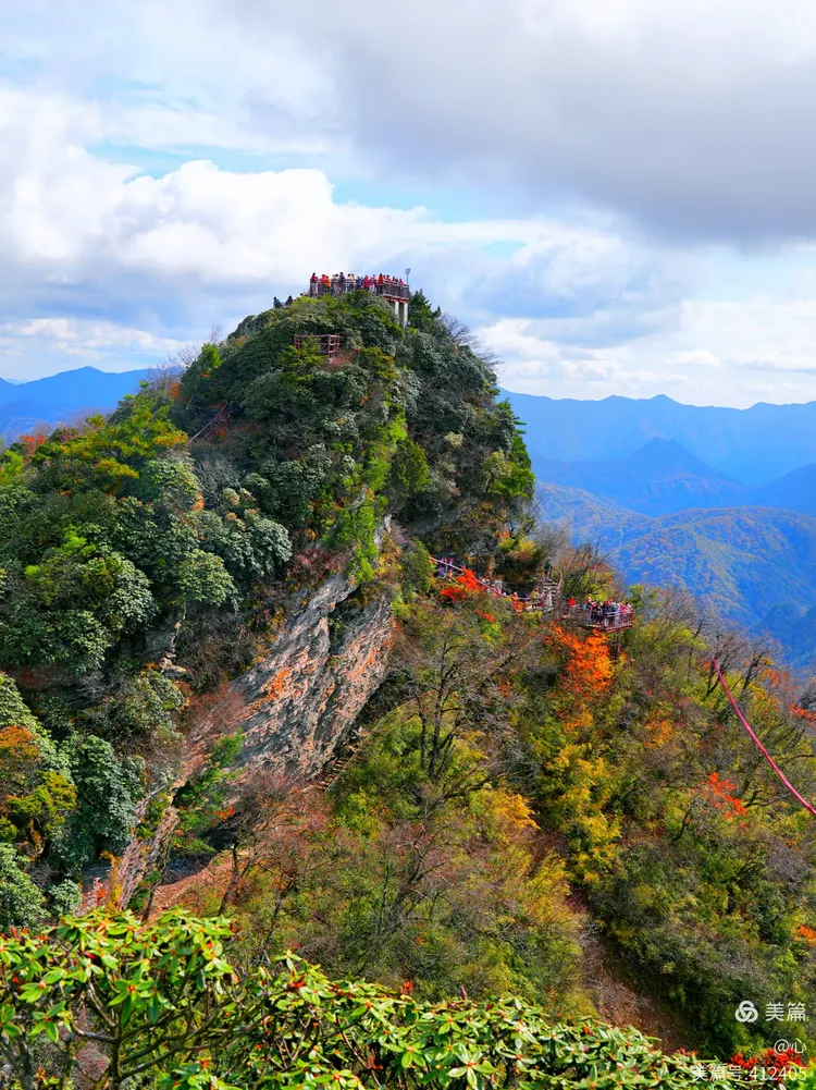 四川香炉山,秋天的童话